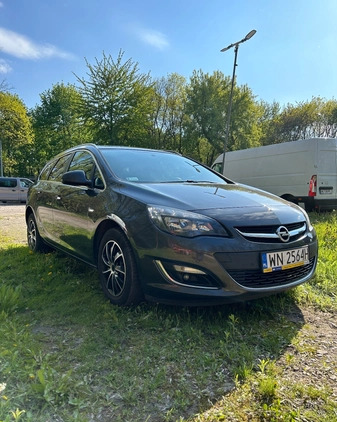 Opel Astra cena 45000 przebieg: 88955, rok produkcji 2015 z Warszawa małe 154